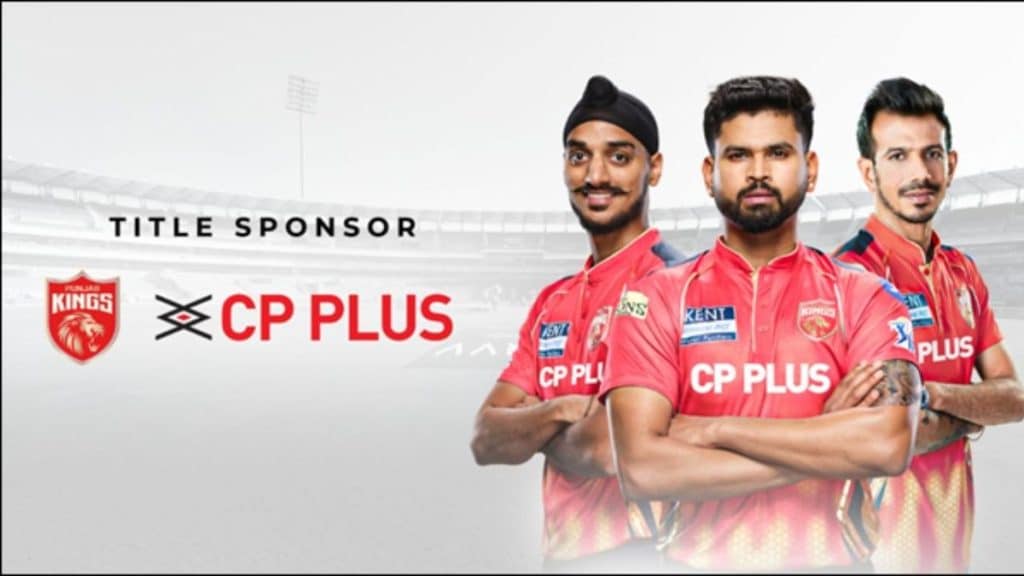 CP Plus Punjab's Kings New Title Sponsor CP Plus Punjab's Kings New Title Sponsor