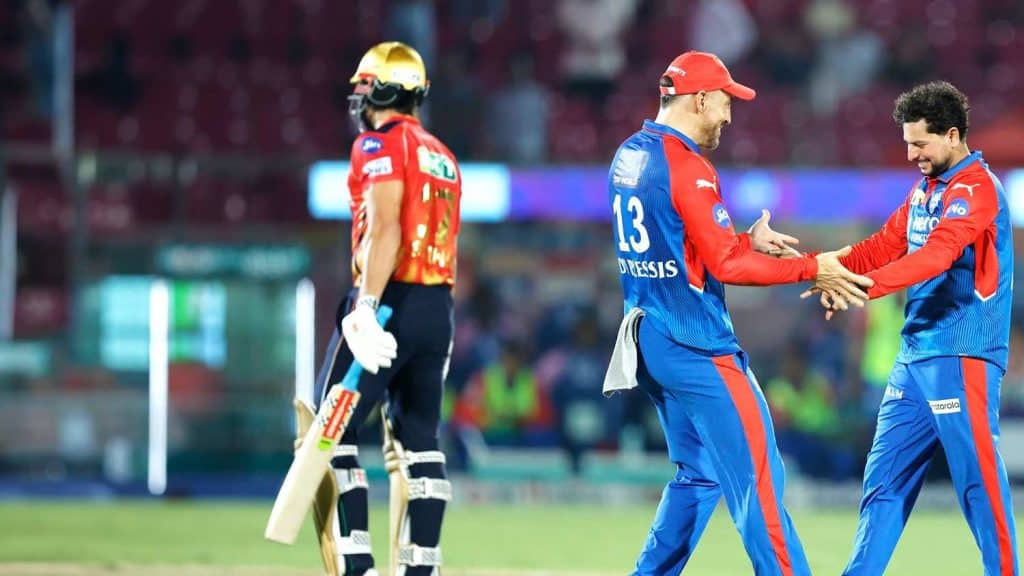 DC vs PBKS Head To Head Record